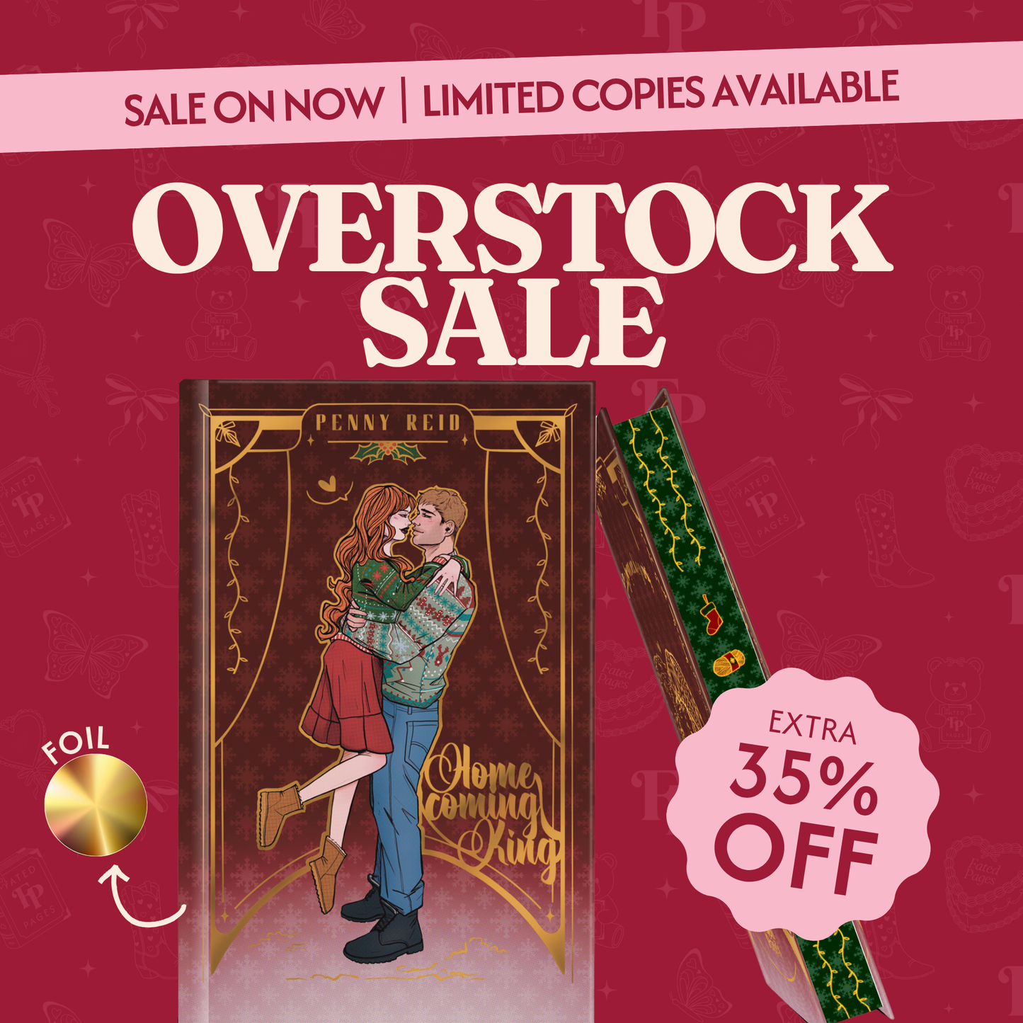 OVERSTOCK SALE - Homecoming King by Penny Reid Special Edition