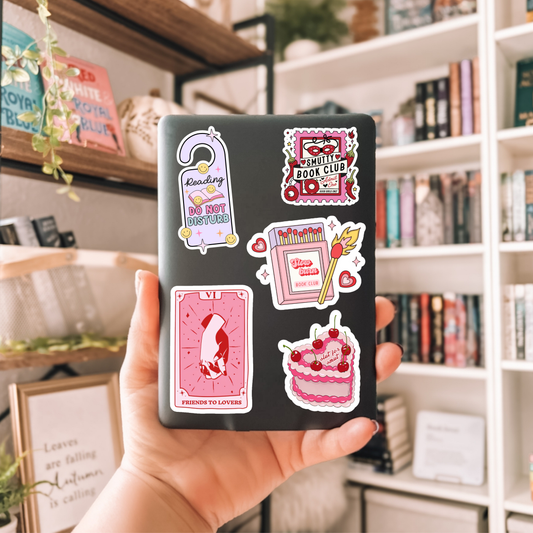 Anti Social Book Club Vinyl Sticker