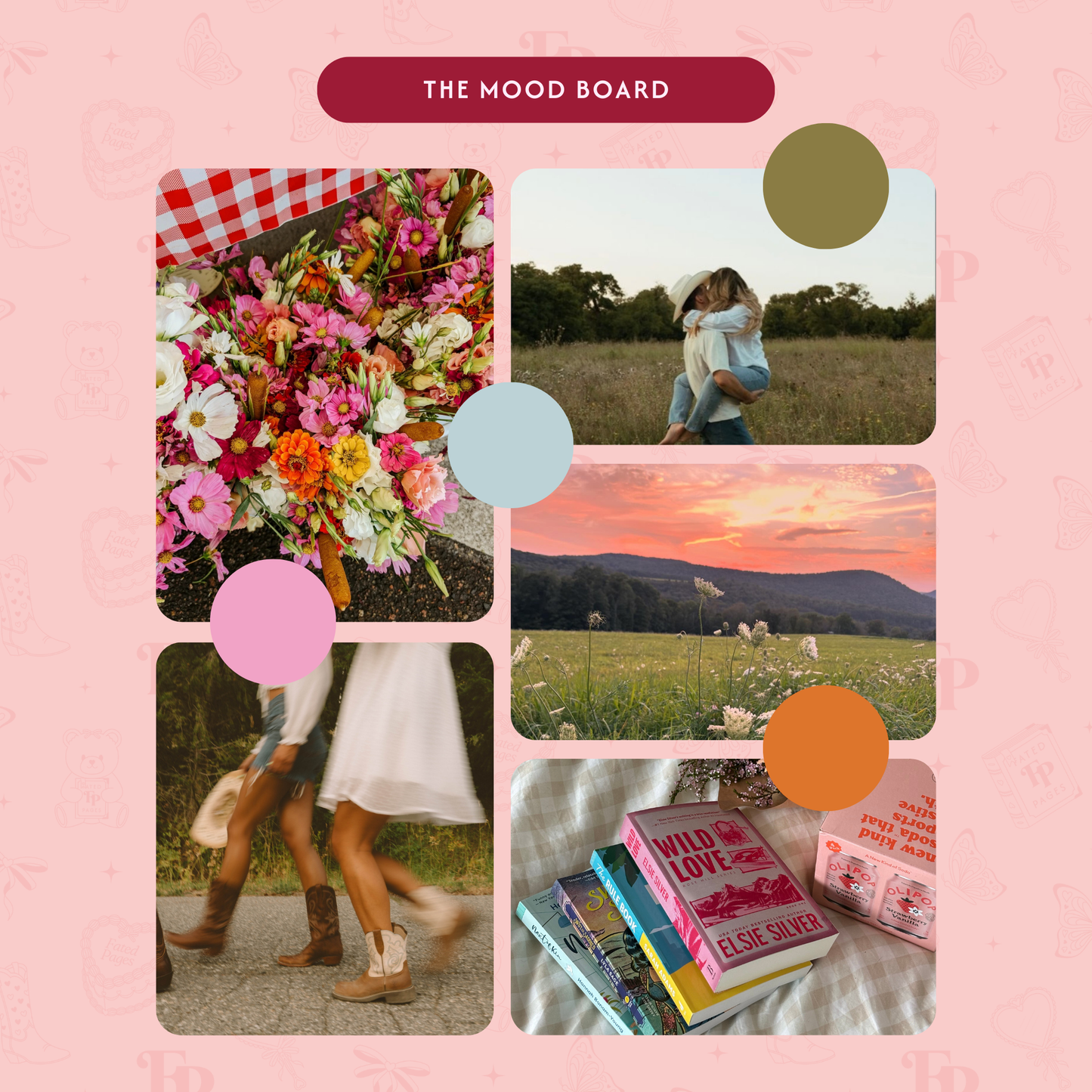 Sunset Cowgirl E-Reader Grip