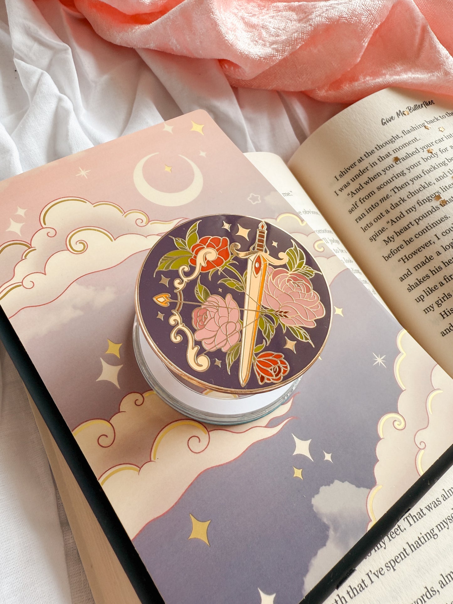 Enchanted Sword & Crossbow E-Reader Grip