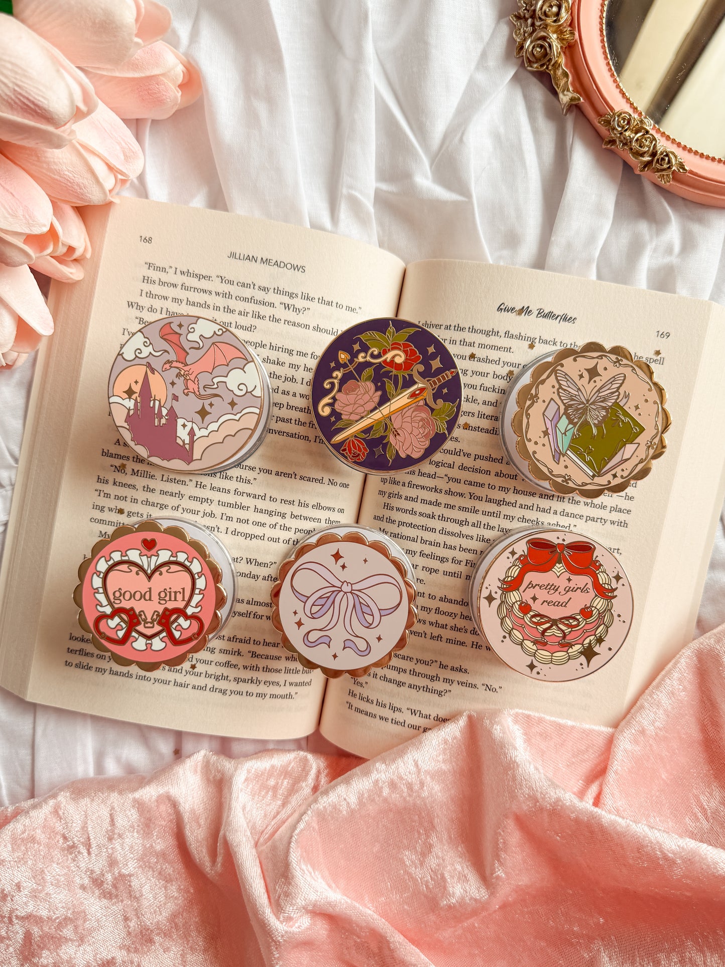 Fae and Whimsy E-Reader Grip