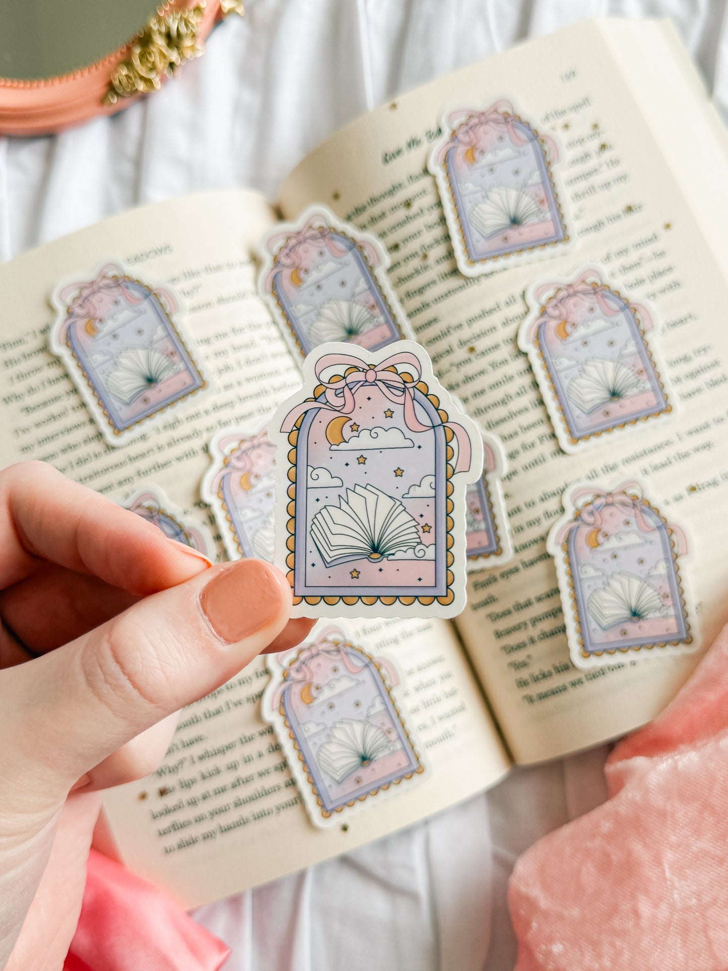 Enchanted Bookish Kindle Stickers