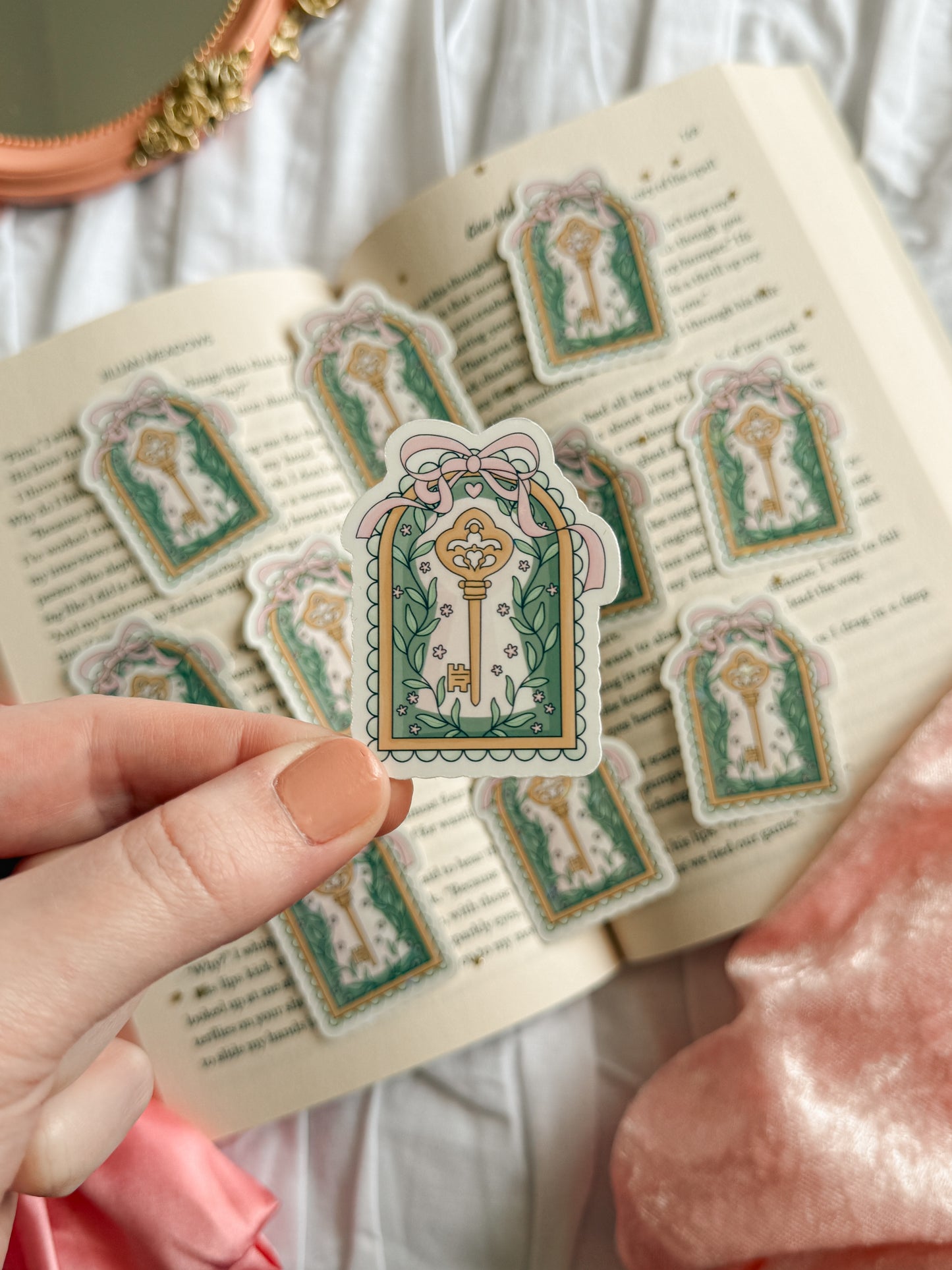 Enchanted Bookish Kindle Stickers