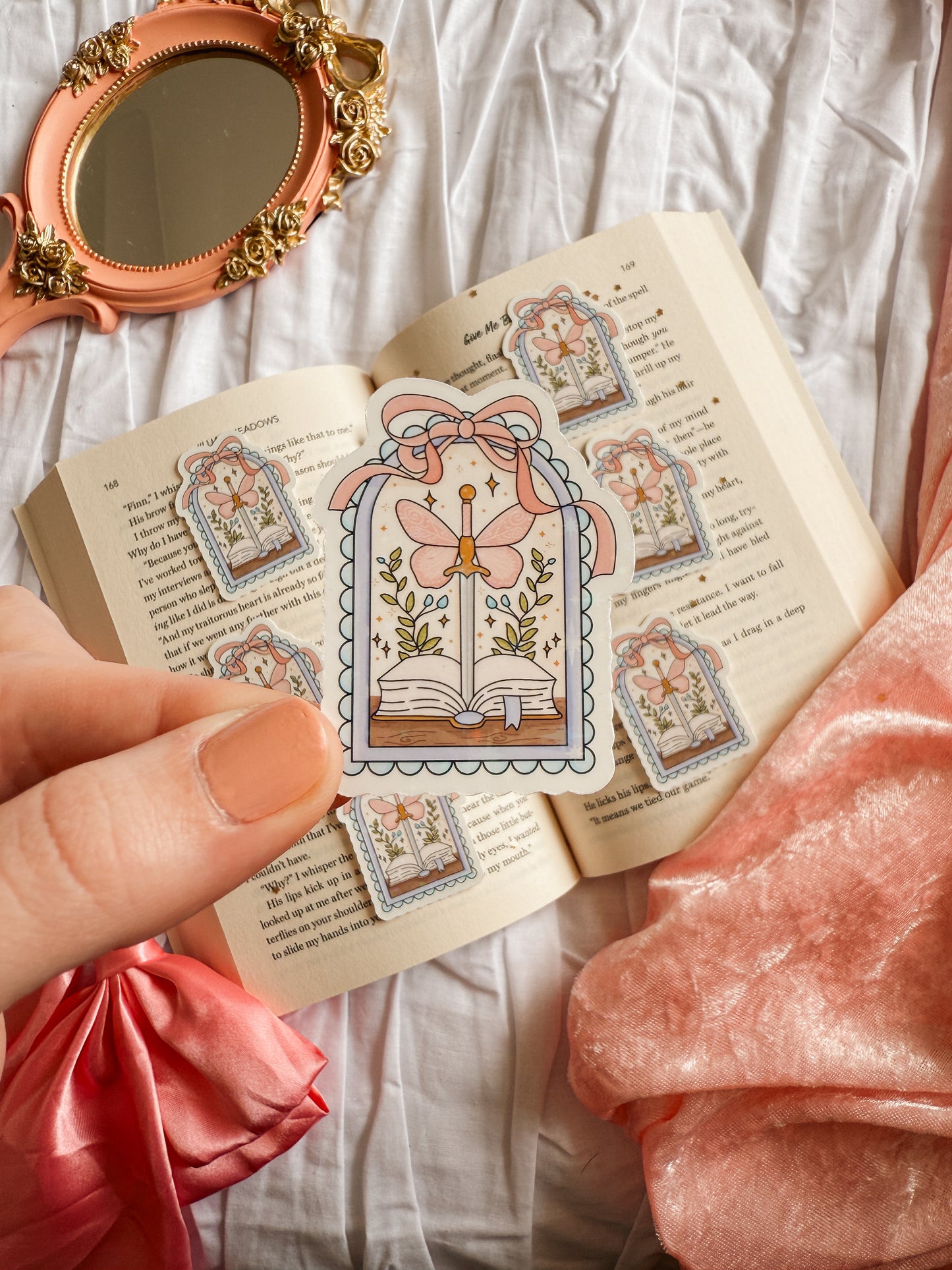Enchanted Bookish Kindle Stickers