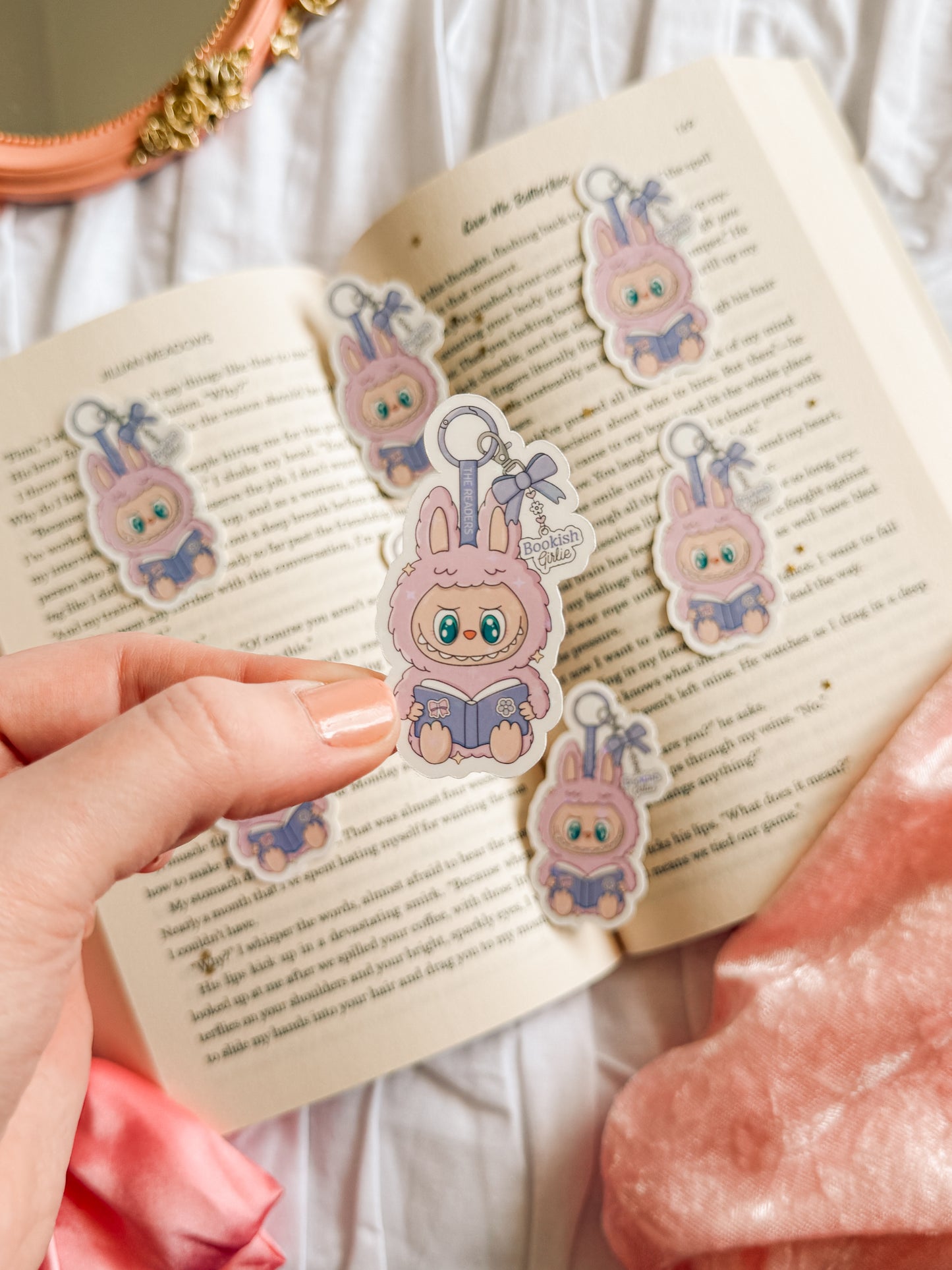 Bookish Doll | Kindle Sticker