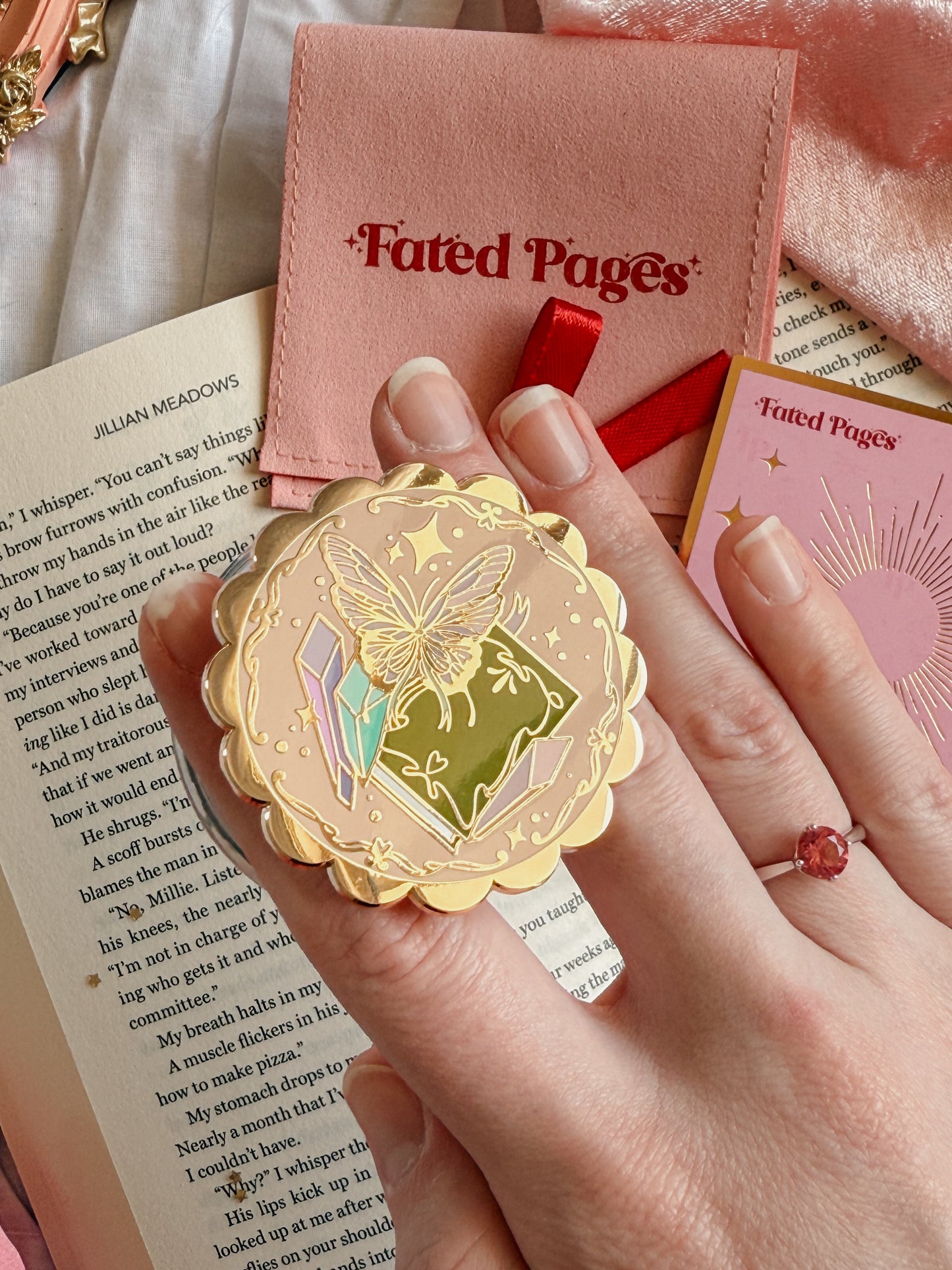 Fae and Whimsy E-Reader Grip