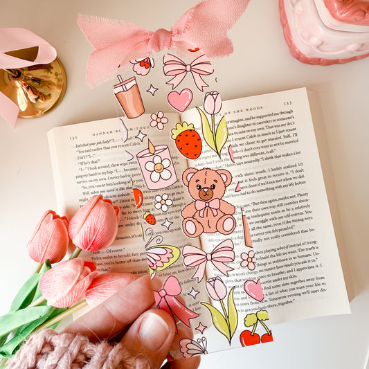 Teddy Bear Picnic Acrylic Bookmark