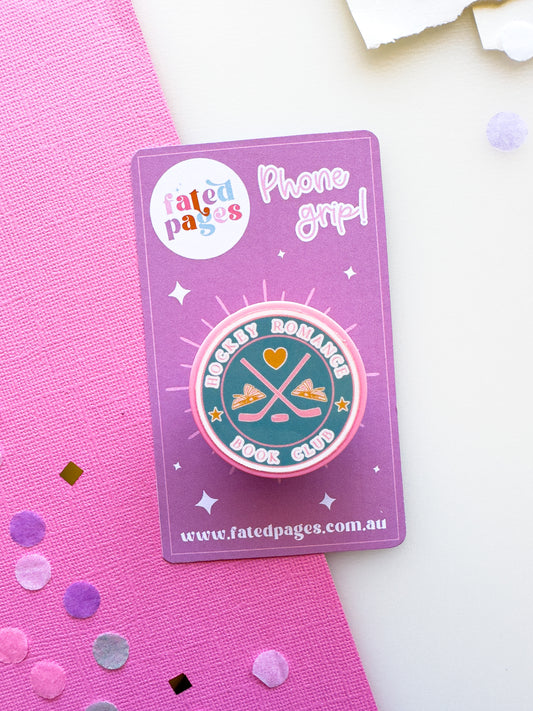 Hockey Romance Book Club Bookish Phone Grip