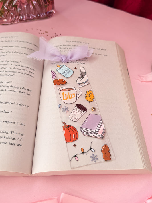 I Smell Snow Acylic Bookmark