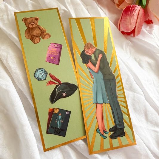 Win and Bo Bookmark | Out on a Limb by Hannah Bonam-Young Book Merchandise