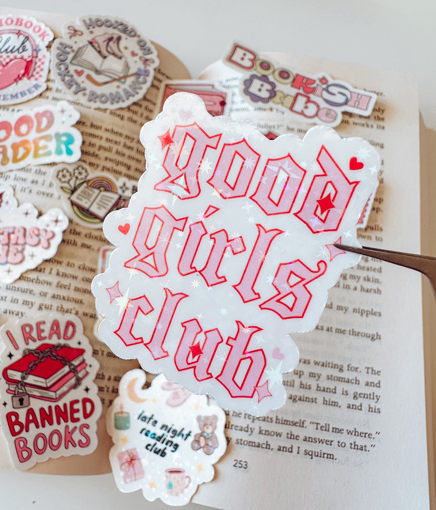 Good Girls Club Holographic Vinyl Sticker