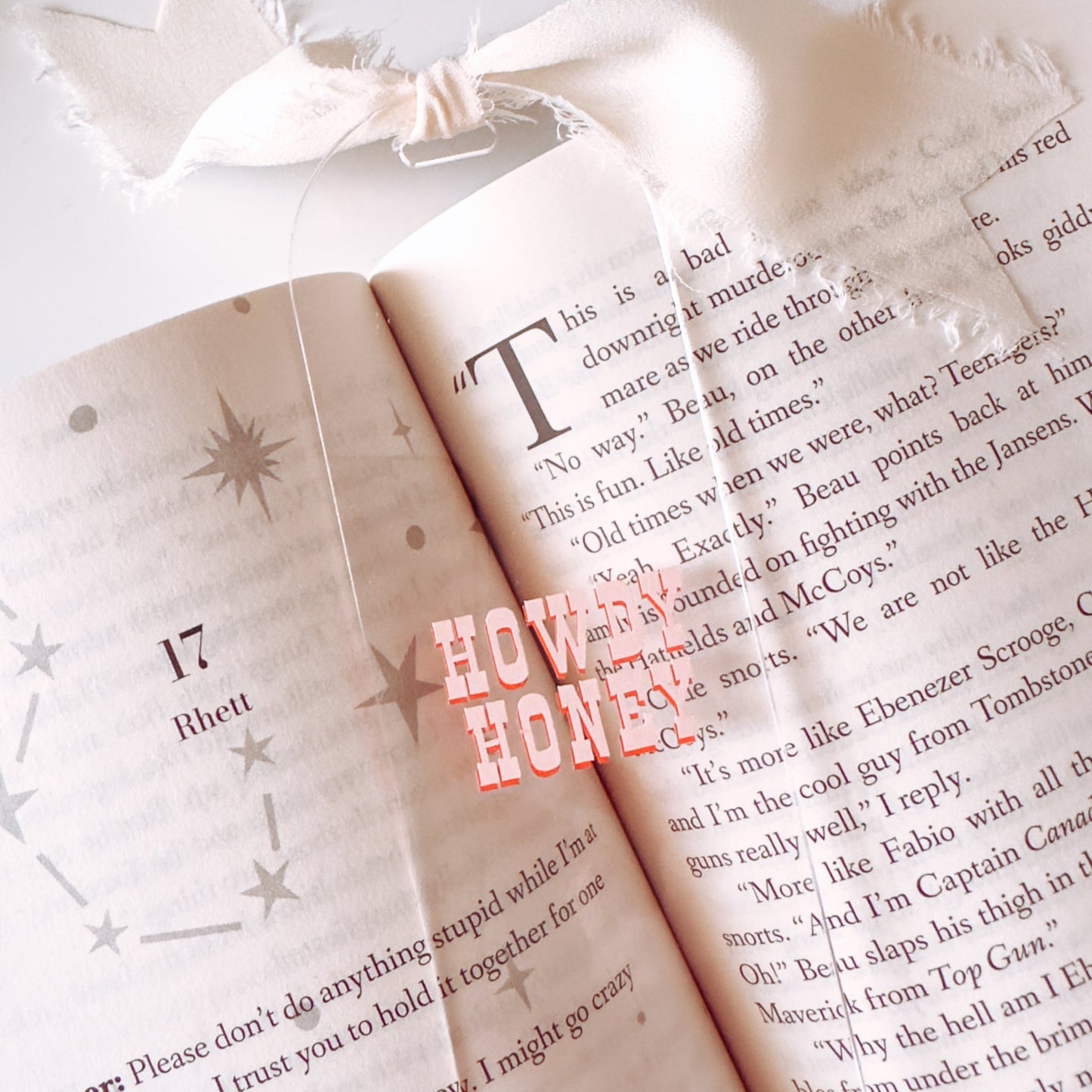 Howdy Honey Acrylic Bookmark