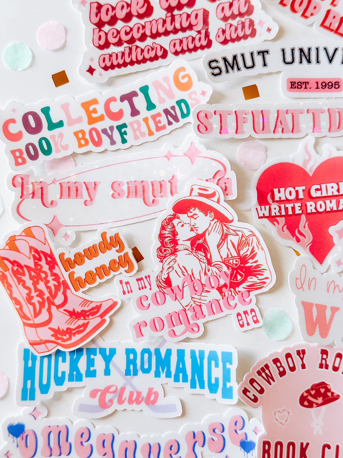 What to Read? Spin Wheel Bookish Holographic Vinyl Sticker