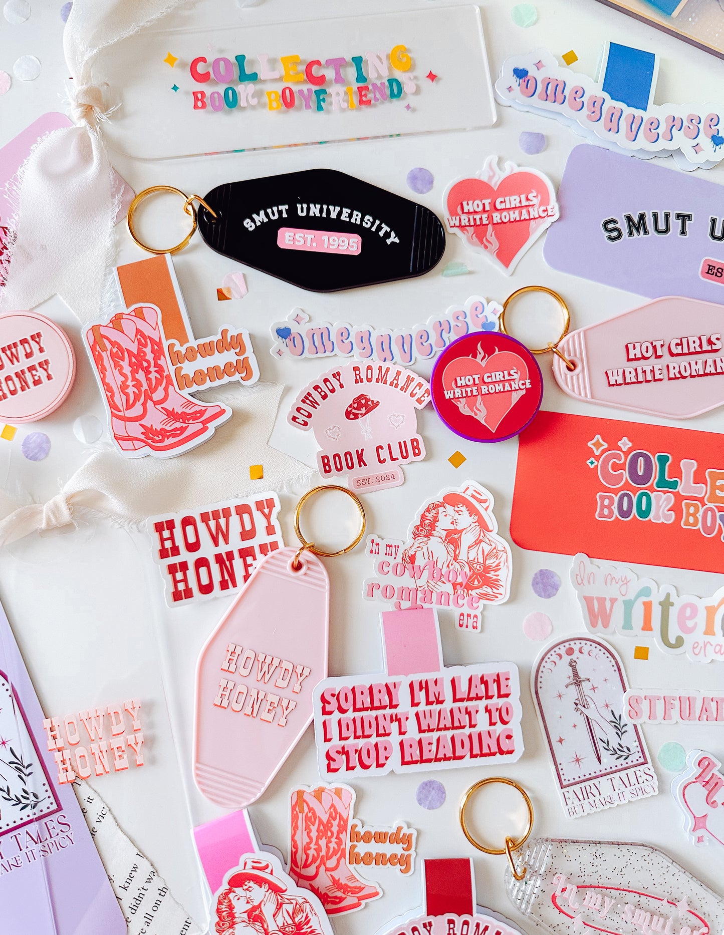 Kindle Girlie Motel Keychain