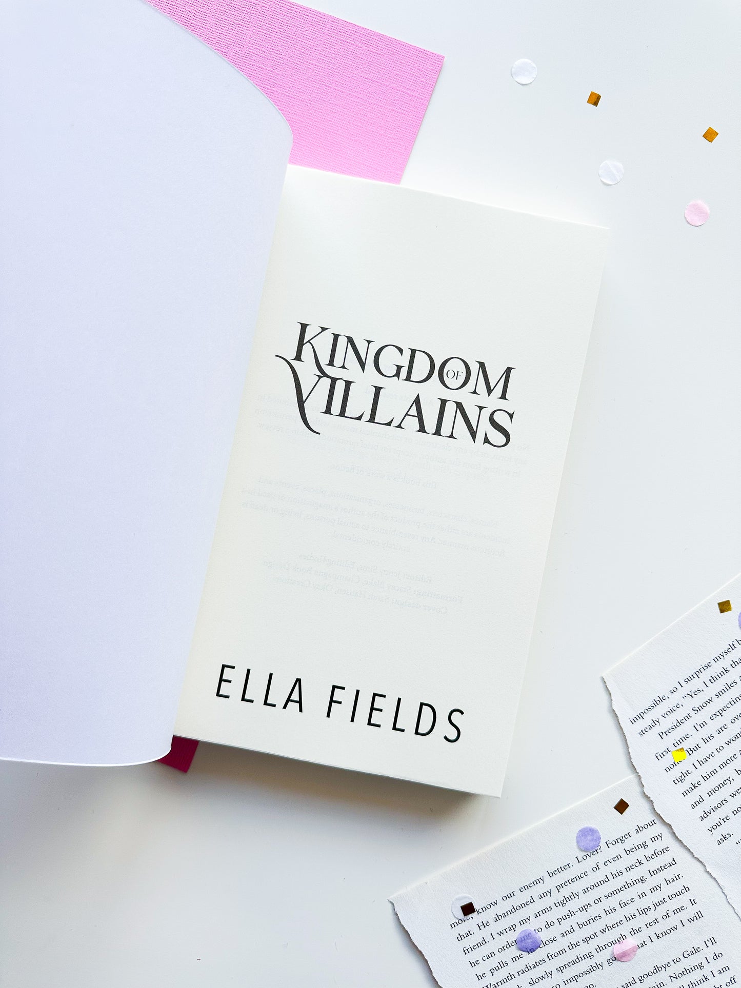 Kingdom of Villains by Ella Fields