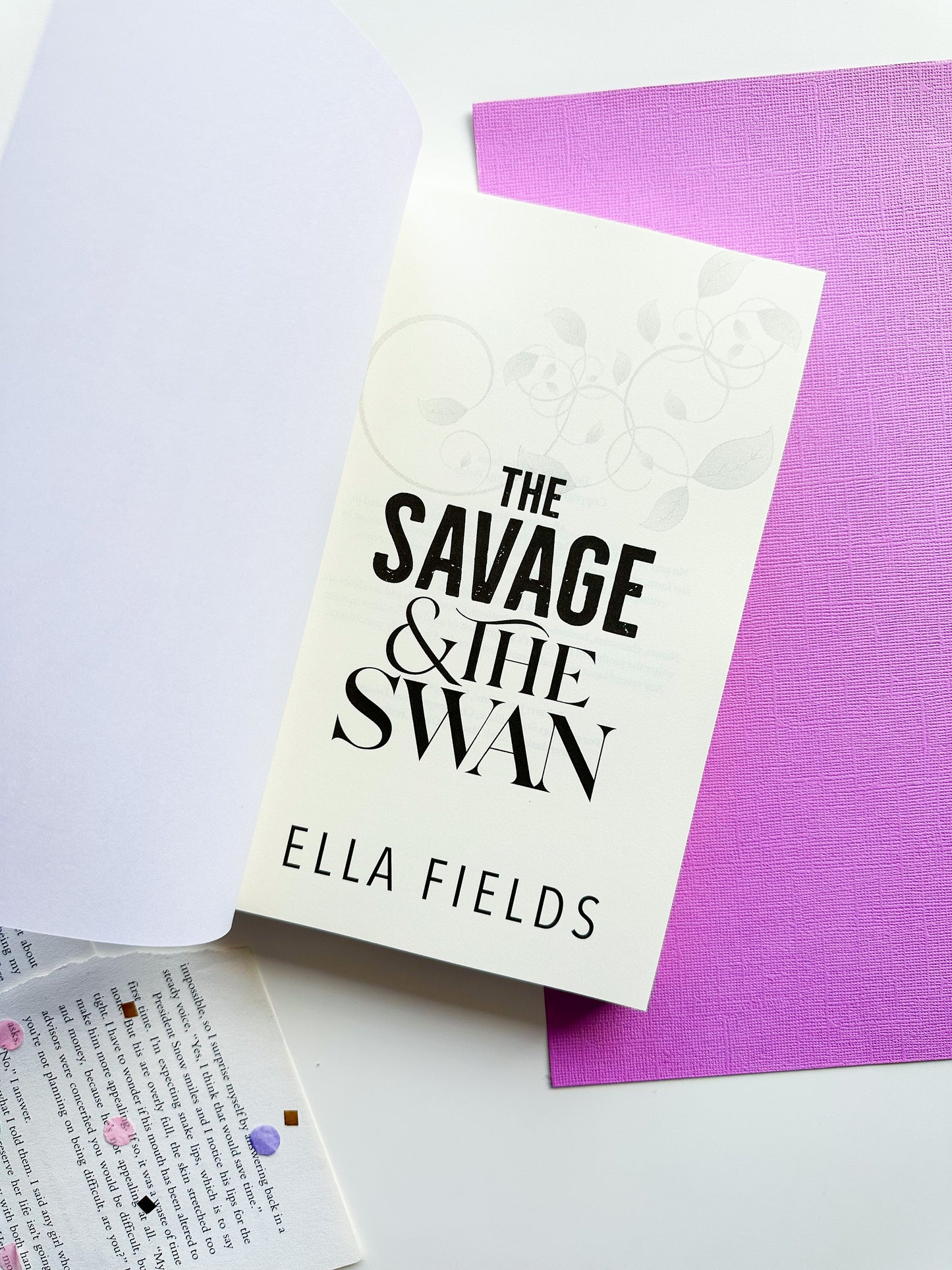 The Savage and the Swan by Ella Fields