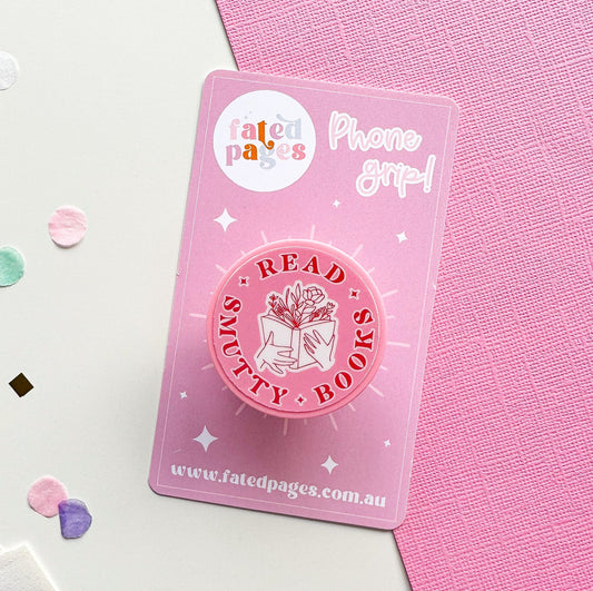 Read Smutty Books Bookish Phone Grip