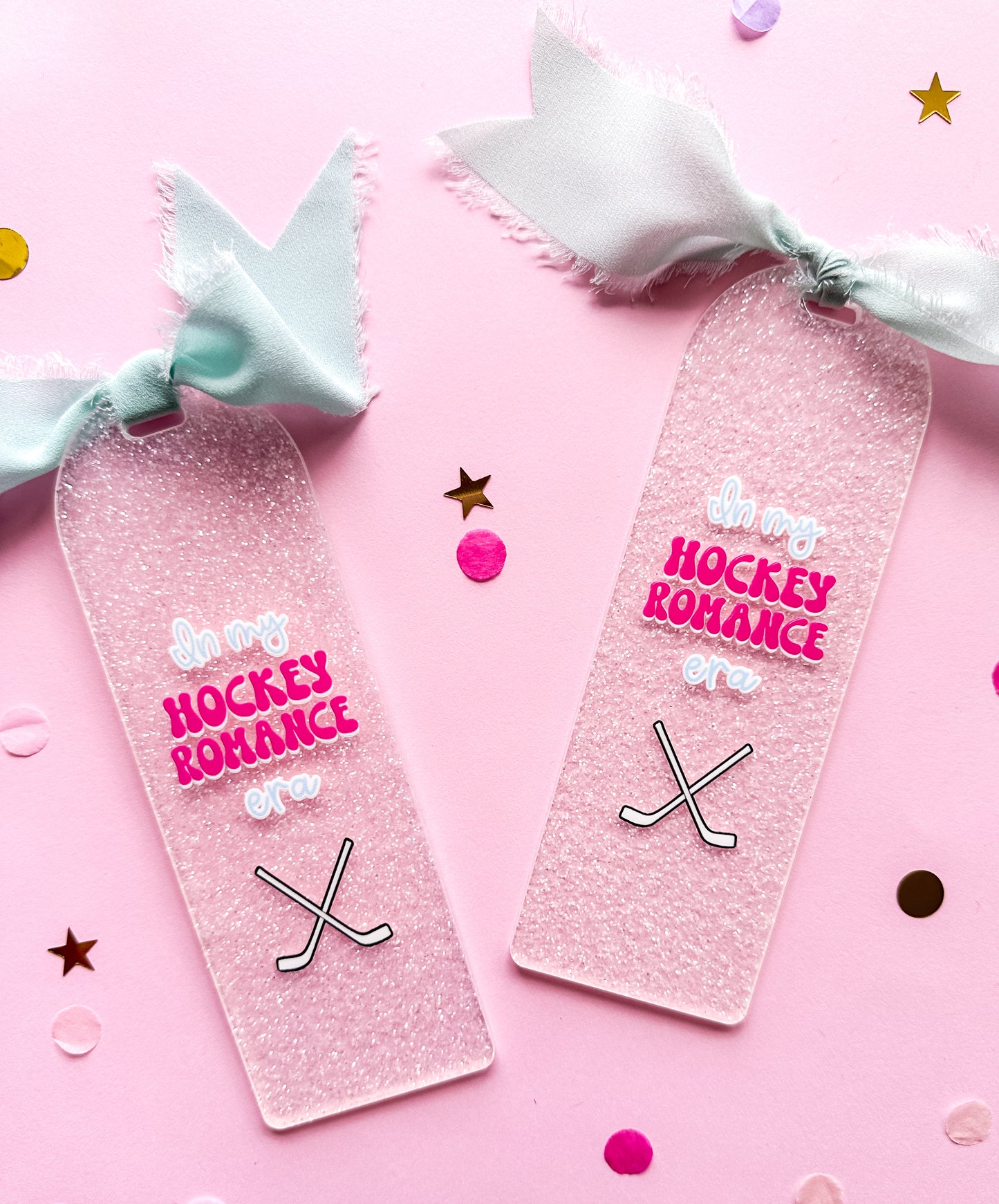 In My Hockey Romance Era Acrylic Bookmark