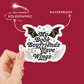 My Book Boyfriends Have Wings Vinyl Sticker