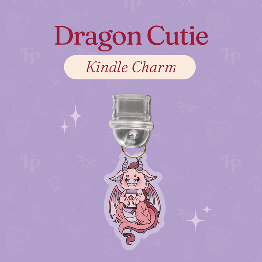Dragon Cutie E-Reader Kindle Phone Charm