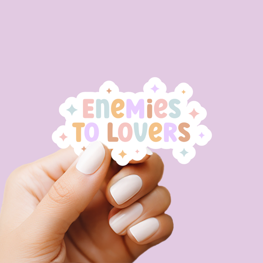 Enemies to Lovers Vinyl Sticker