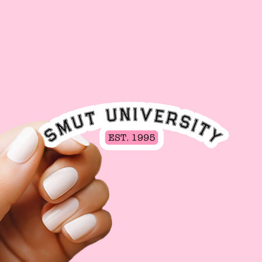 Smut University Vinyl Sticker