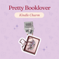 Pretty Book Lover E-Reader Kindle Phone Charm