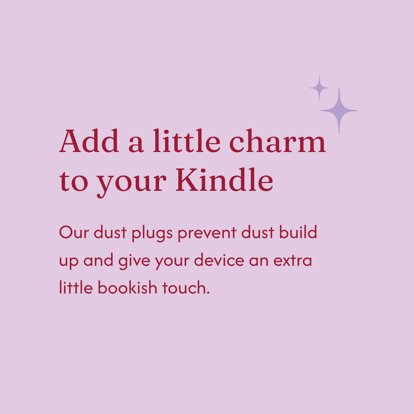 Pretty Book Lover E-Reader Kindle Phone Charm