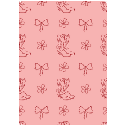 Bow and Boot Kindle & Kobo Insert