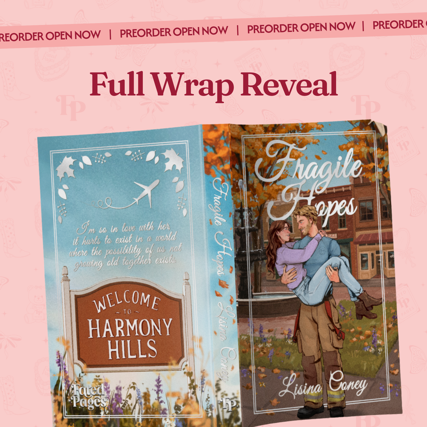 Fragile Hopes by Lisina Coney Special Edition Book