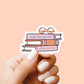 Book Stack Romance Book Tropes Vinyl Sticker