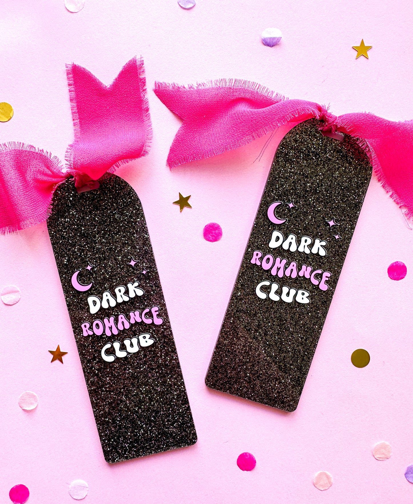 Dark Romance Club Acrylic Bookmark