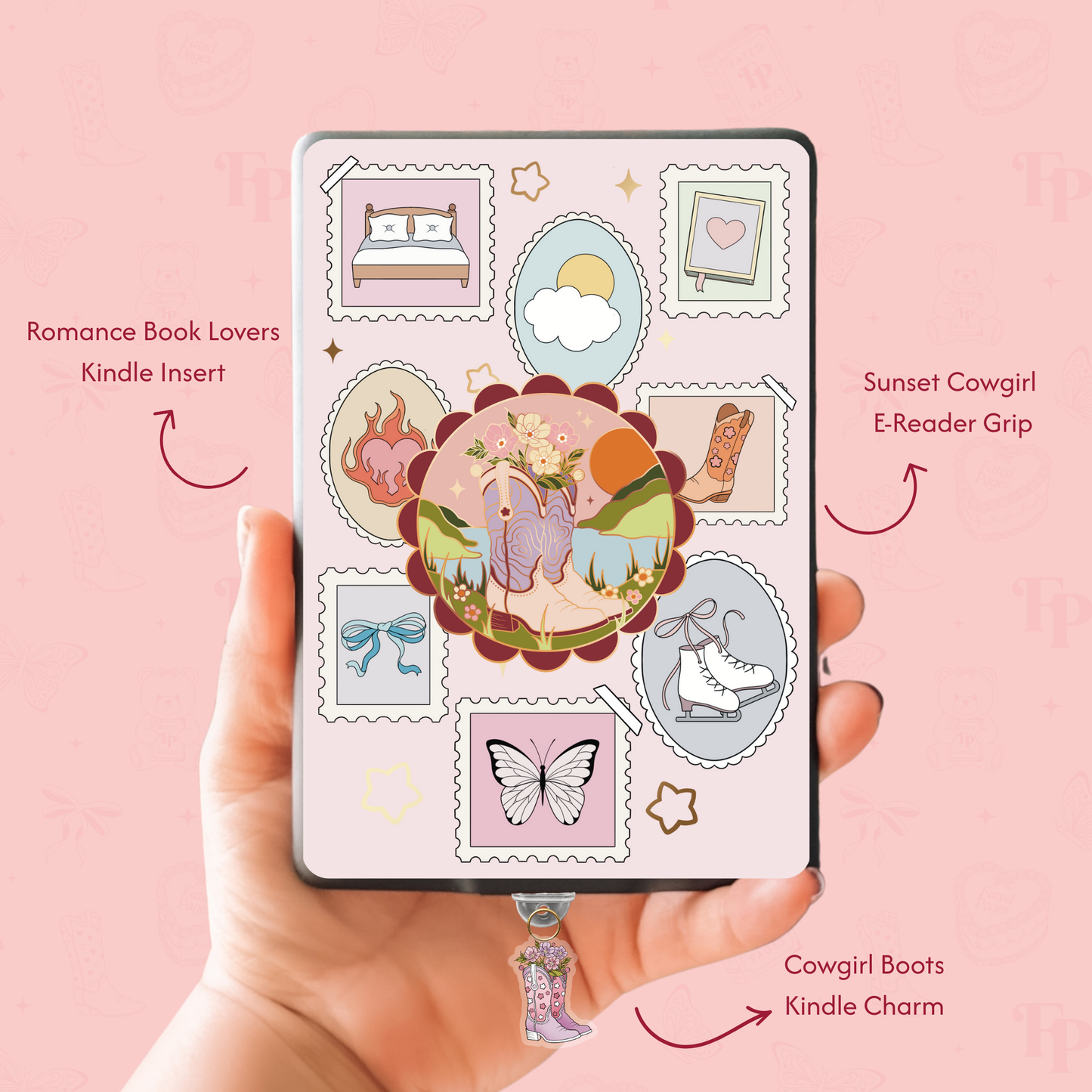 Yee-Haw Cowgirl Reader Bookish Bundle | Kindle Accessories