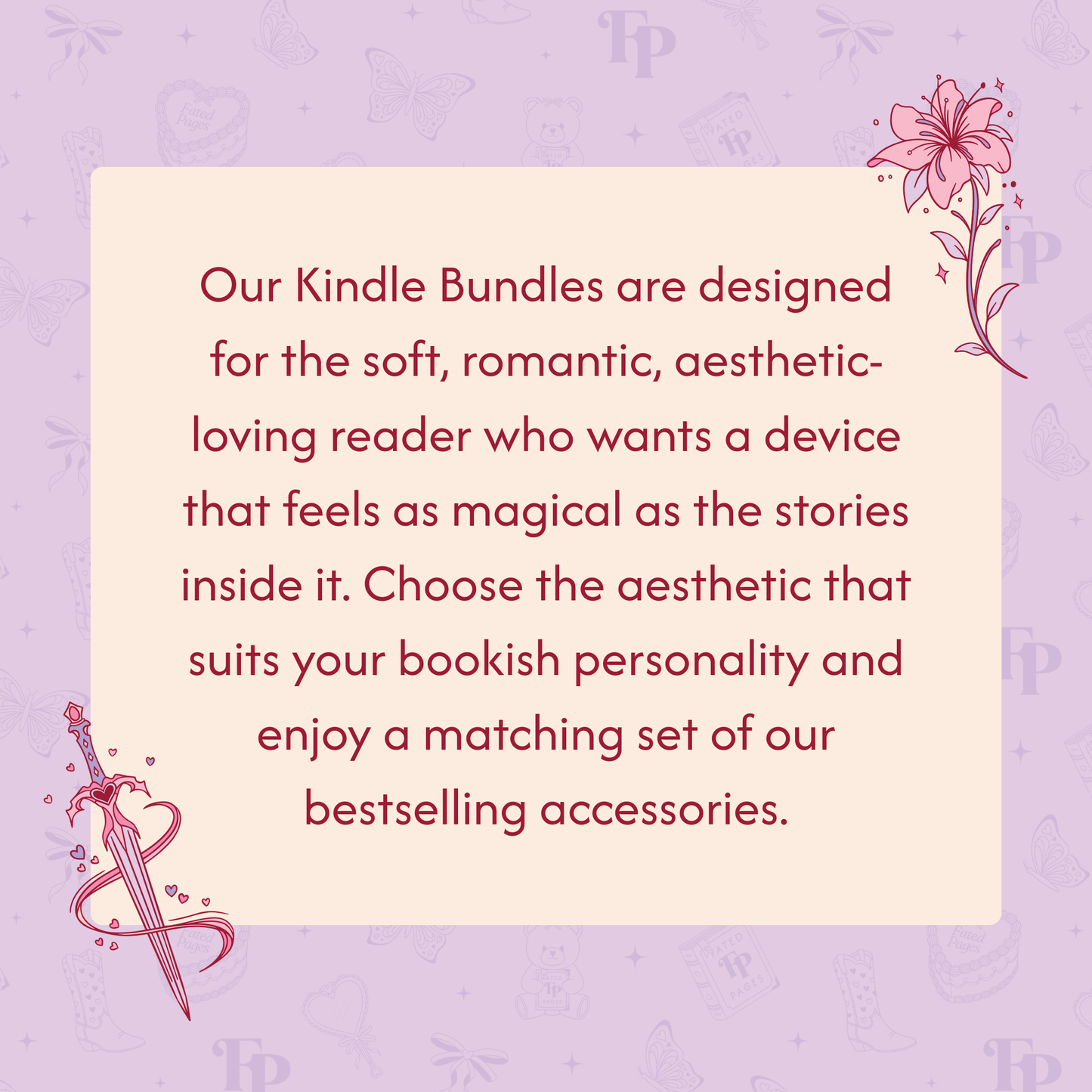 Enchanted Reader Bookish Bundle | Kindle Accessories