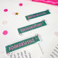 Bookobsessed Street Holographic Vinyl Sticker