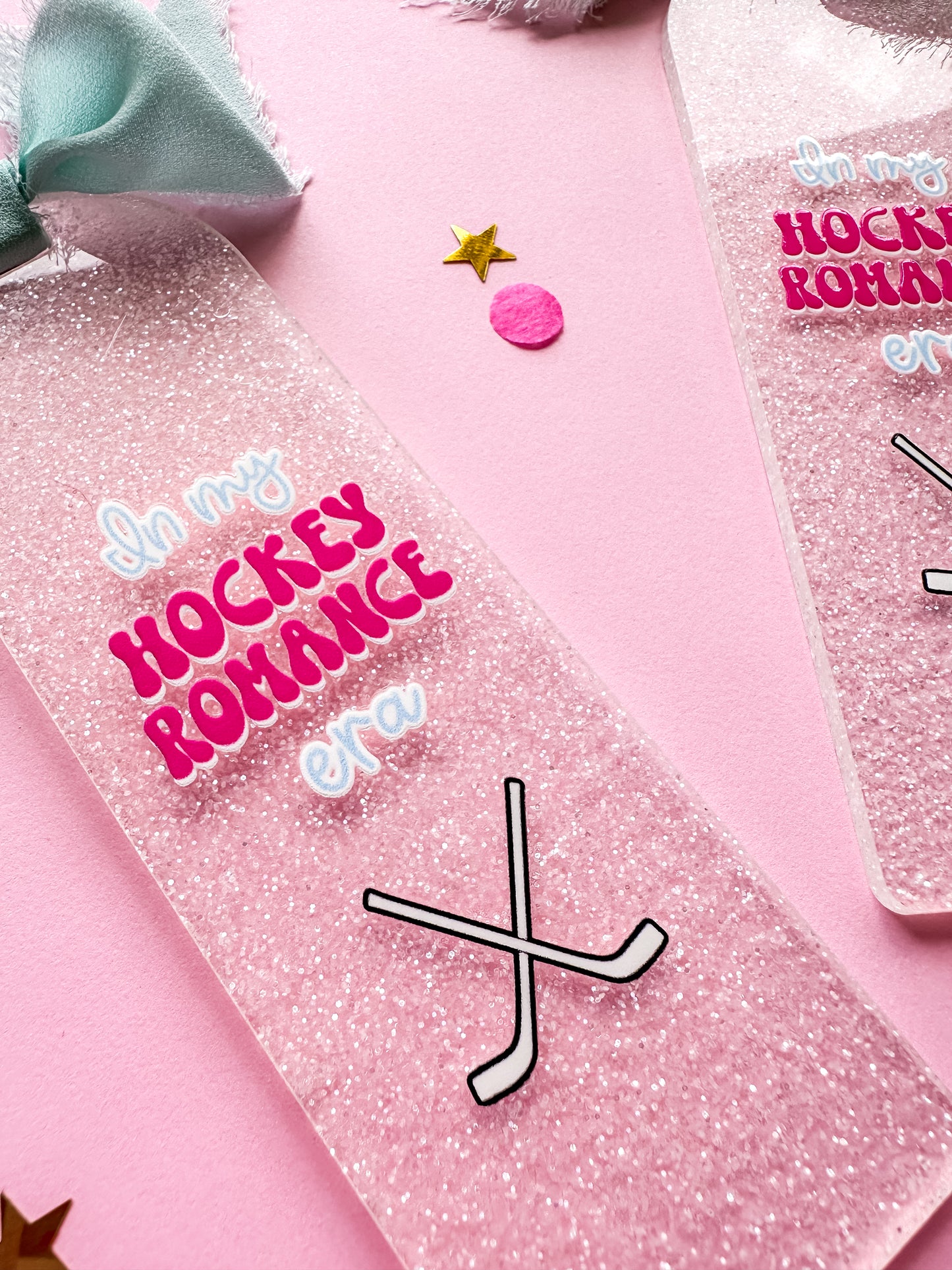 In My Hockey Romance Era Acrylic Bookmark