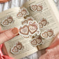 Romance Girlie Heart Locket | Bookish Kindle Sticker