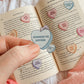 Book Trope Conversation Hearts | Kindle Sticker