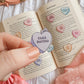 Book Trope Conversation Hearts | Kindle Sticker