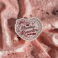 Hopeless Romantics Book Club Scalloped Heart | Bookish Kindle Sticker