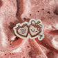 Romance Girlie Heart Locket | Bookish Kindle Sticker