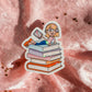 Bookish Girlie | Kindle Sticker