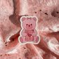 Paige the Fated Pages Teddy Bear | Bookish Kindle Sticker