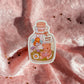 Bookish Garden Jar | Kindle Sticker