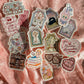 Hopeless Romantics Book Club Scalloped Heart | Bookish Kindle Sticker
