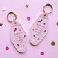 Member of the Hot Girl Smut Readers Club Bookish Keychain