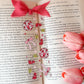 Disco Cherry Acrylic Bookmark | Romance Book Merch