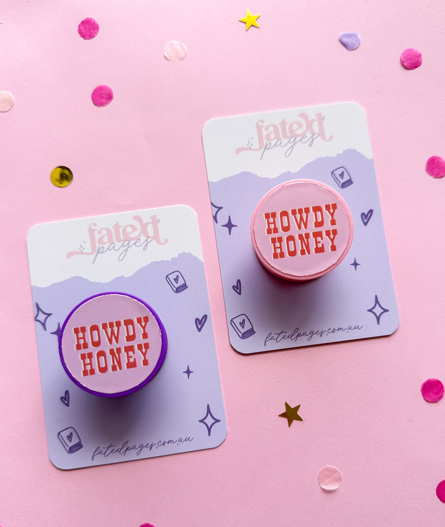 Howdy Honey Bookish Phone Grip