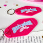 Hockey Romance Club Bookish Motel Keychain | Romance Book Merch