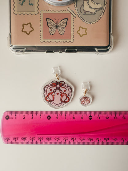 Good Girl E-Reader Kindle Phone Charm